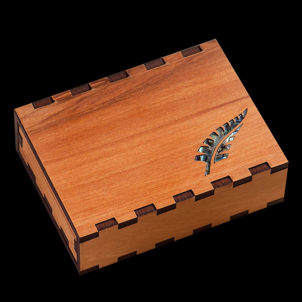 Paua Fern Leaf Gift Box
