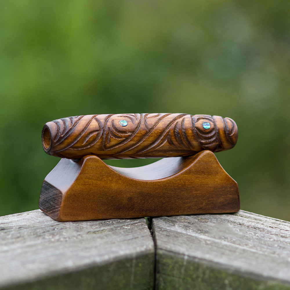 Koauau (Traditional Flute) hand crafted wooden instrument