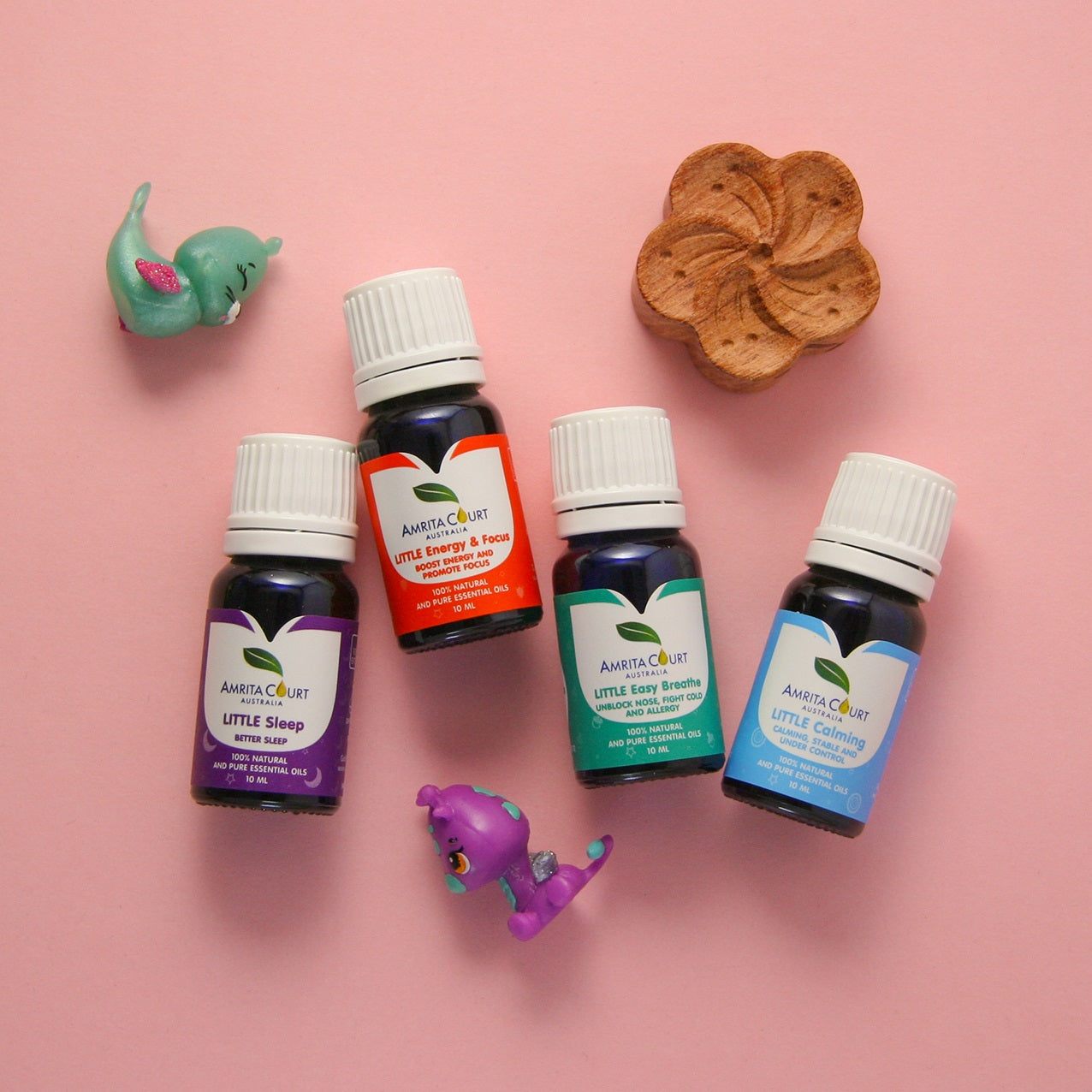23% OFF | Fantastic 4 Kids Essential Oils | Breathe + Energy + Calming + Better Sleep