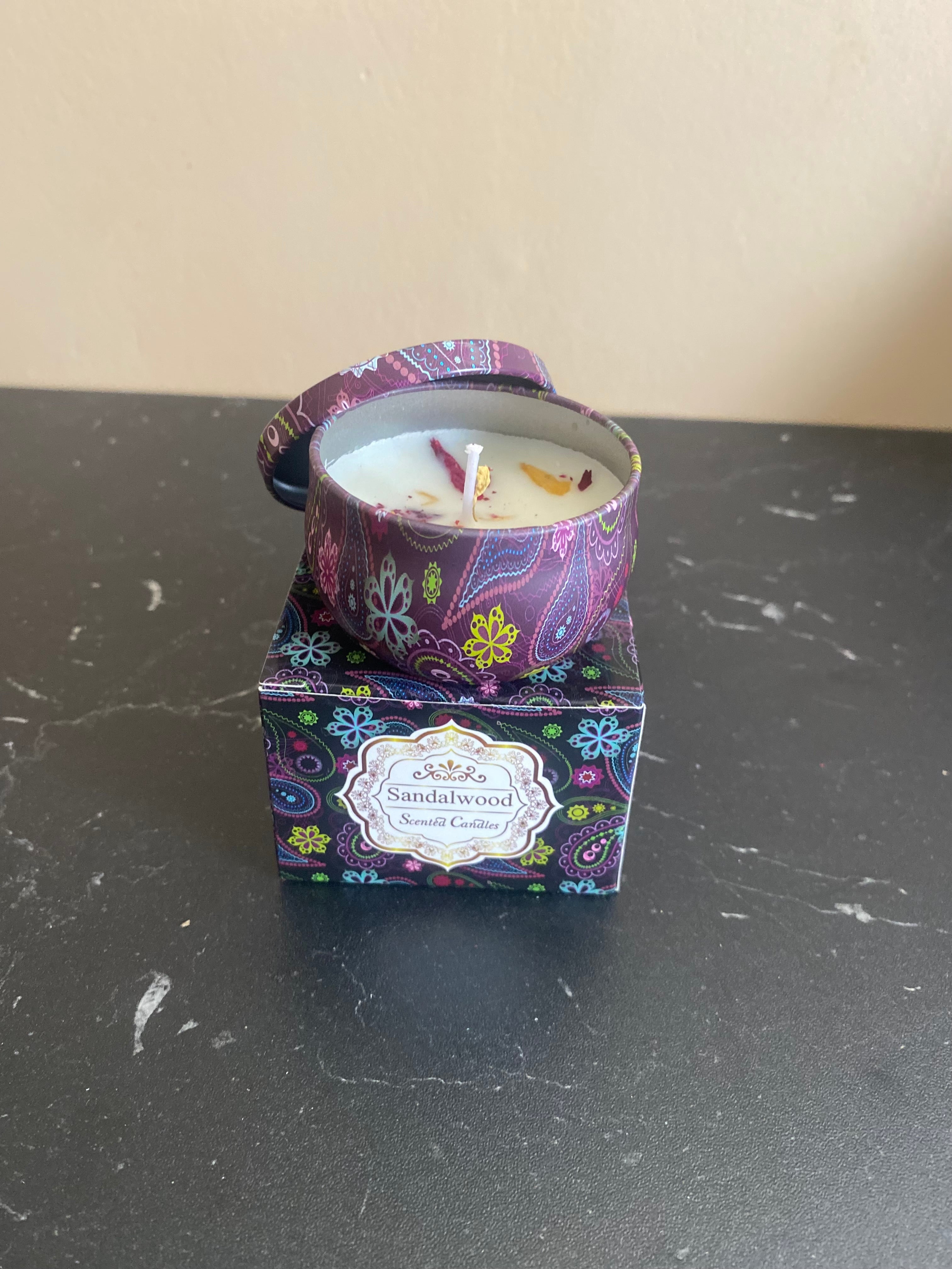 Sandalwood Fragrance Candle